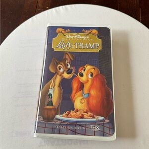Lady and the Tramp VHS Tape